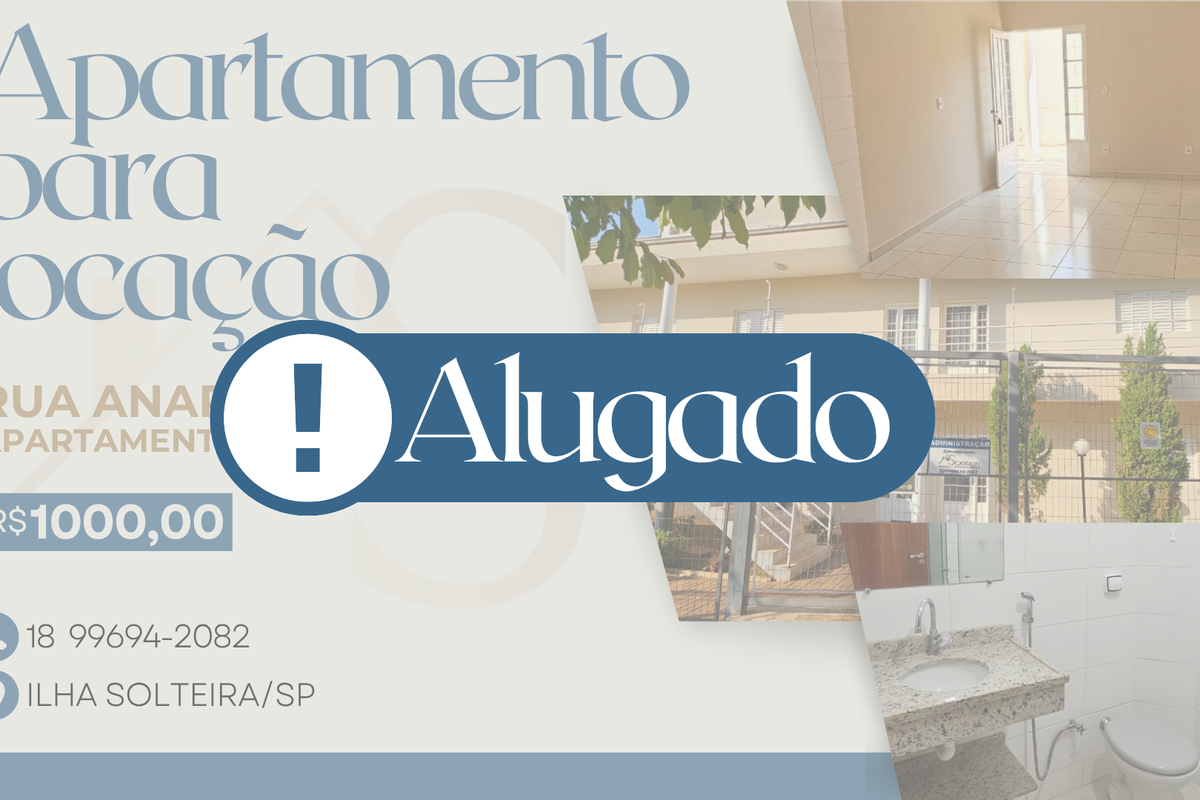 Apartamento para locação - térreo