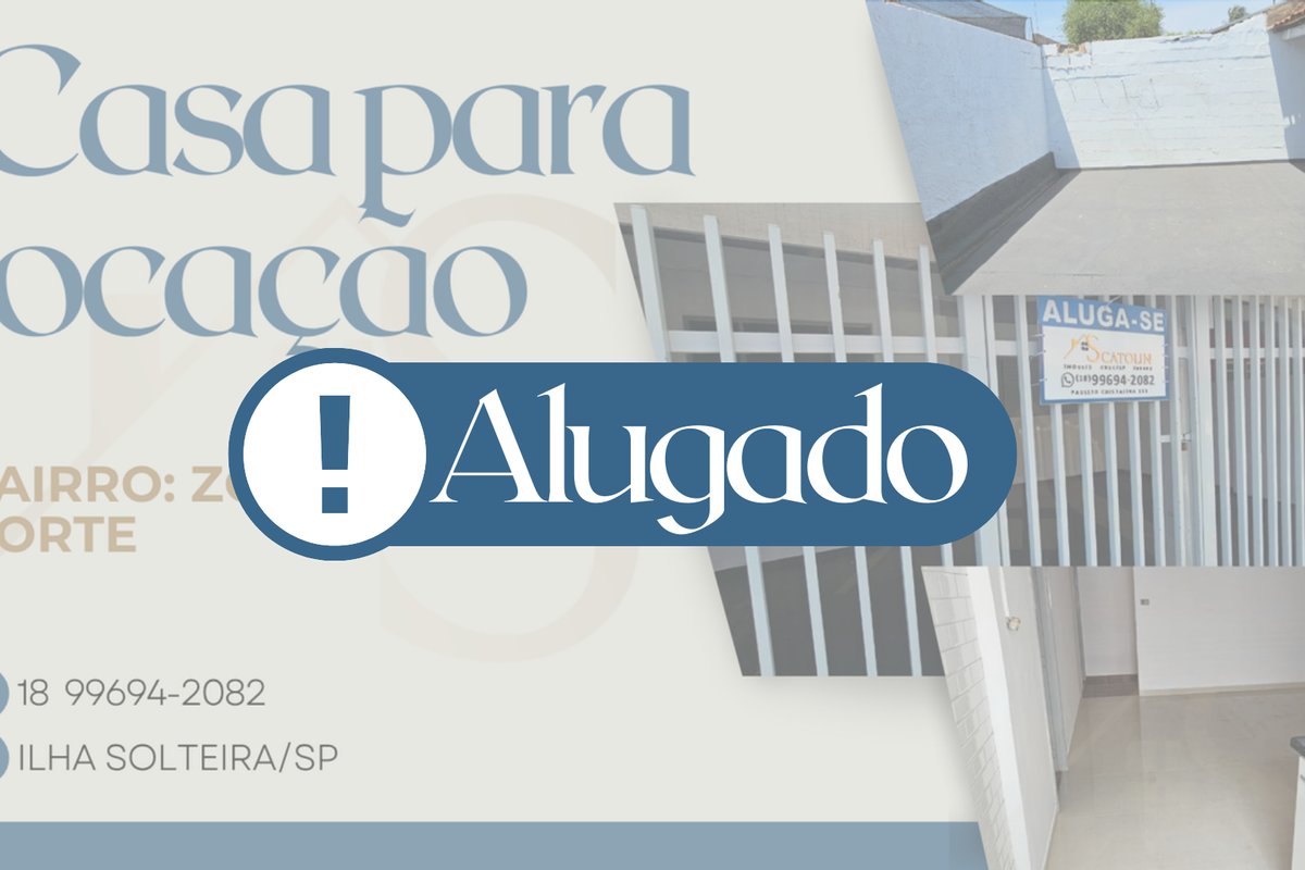 Casa 2 quartos para Locação Zona Norte, Ilha Solteira